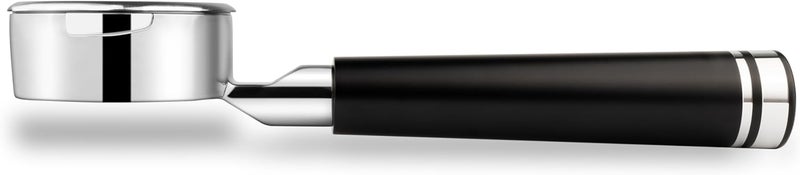 LLQ 58mm Bottomless Naked 2 Ears Portafilter Compatible with Breville Machines– Includes 18–20g Basket (Aluminum Flat, 58mm For Breville) - Image 4